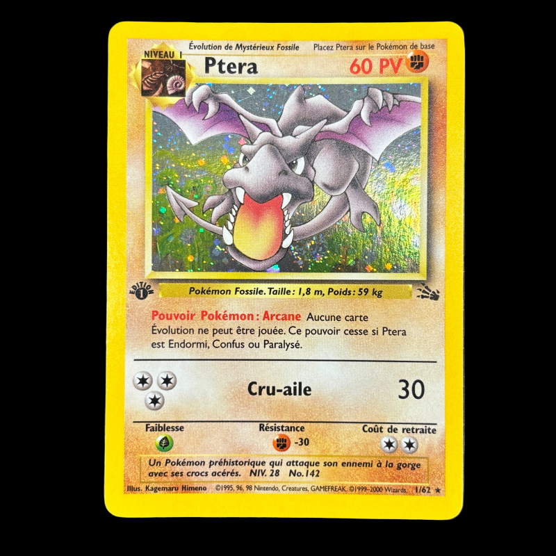 Ptera 1/62 ED1 - Fossile - EXC+