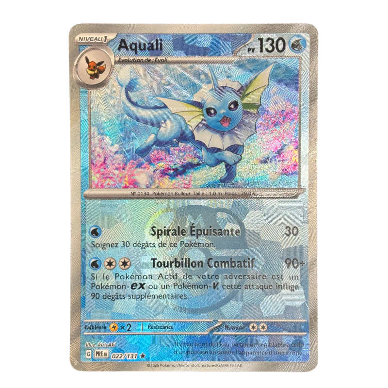 Aquali 022/131 - Masterball Évolution Prismatique