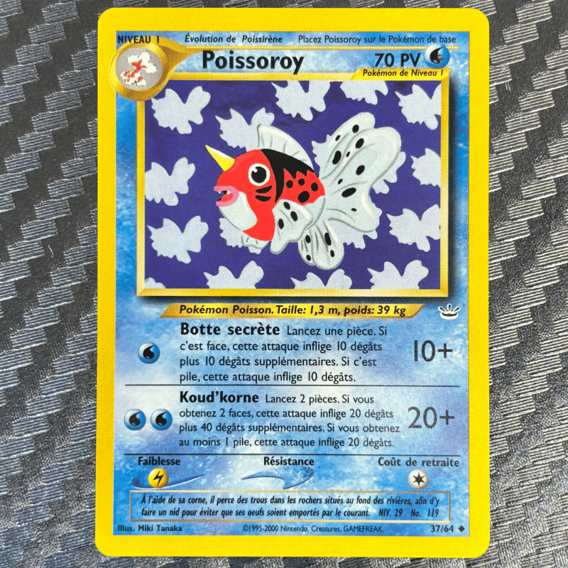 Poissoroy 37/64 - Neo Revelation - NM