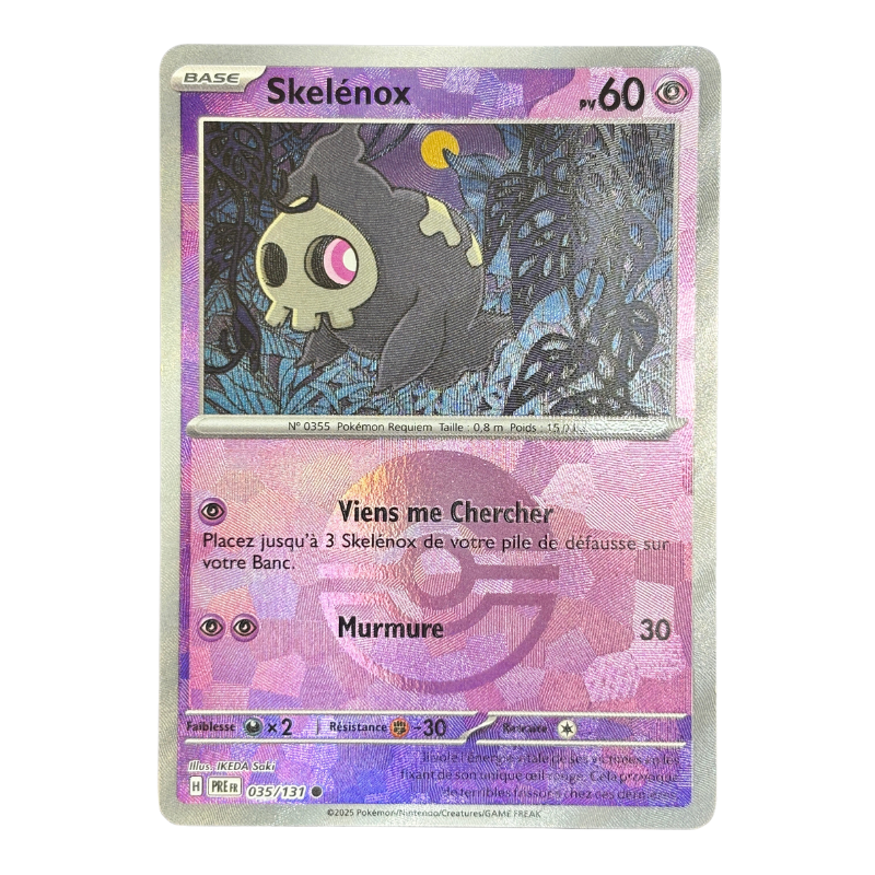 Skelenox 035/131 - Pokeball Évolution Prismatique