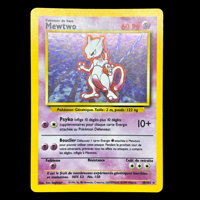 Mewtwo 10/102 - Set de Base - TBE+