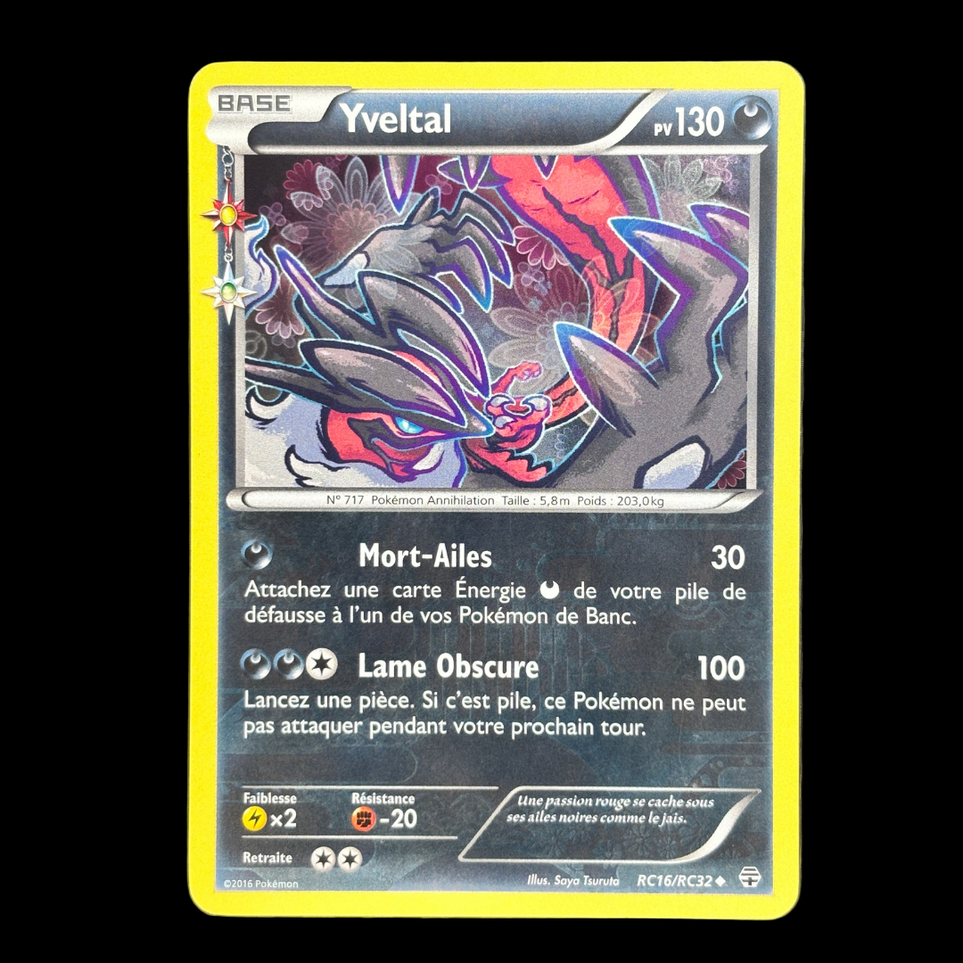Yveltal rc16/rc32 Générations – NM