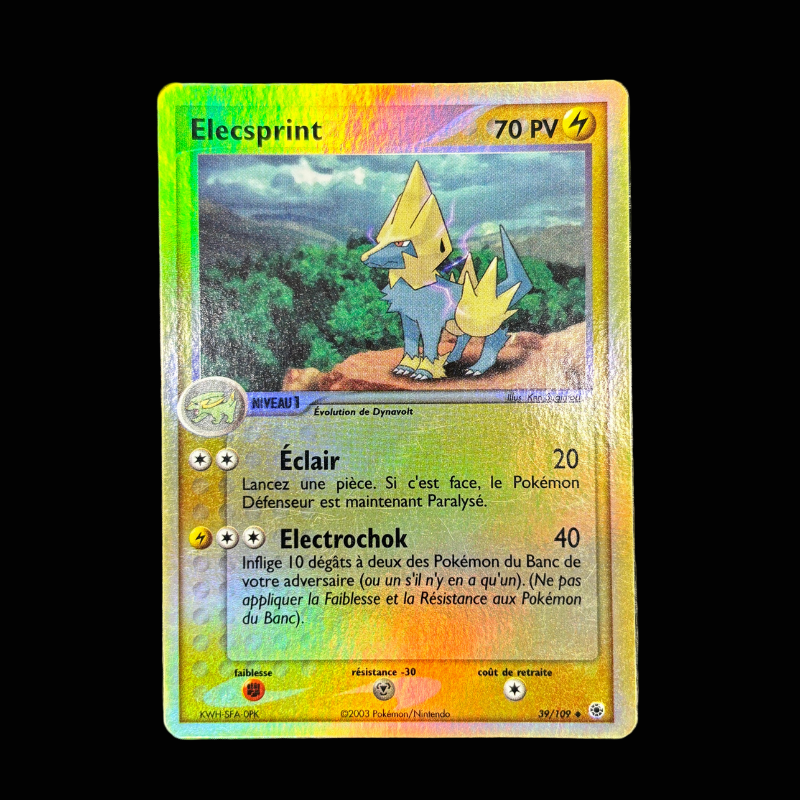 Elecsprint 39/109 - Rubis & Saphir EX+