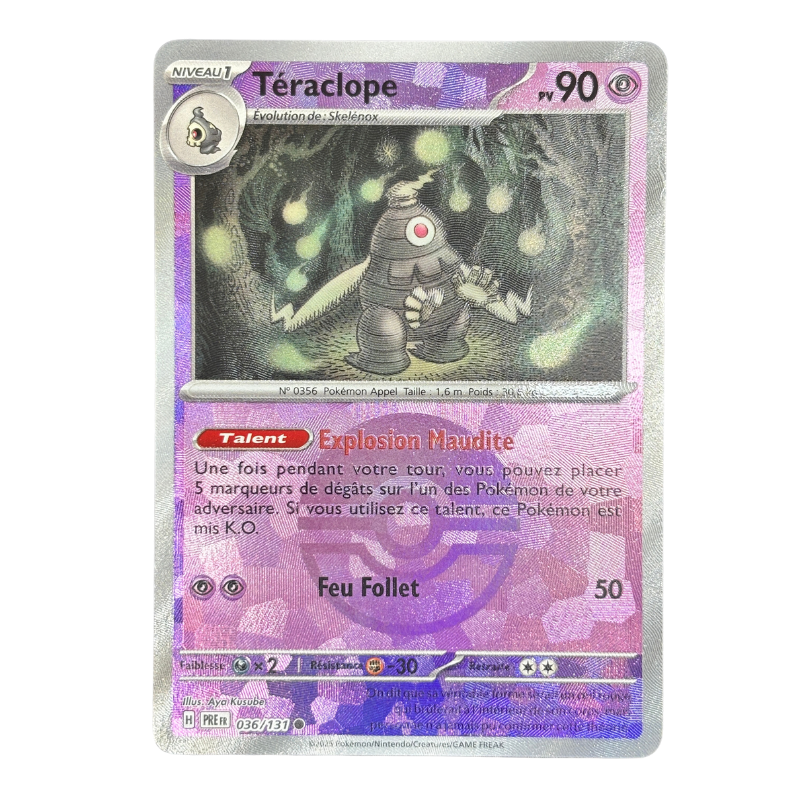 Téraclope 036/131 - Pokeball Évolution Prismatique