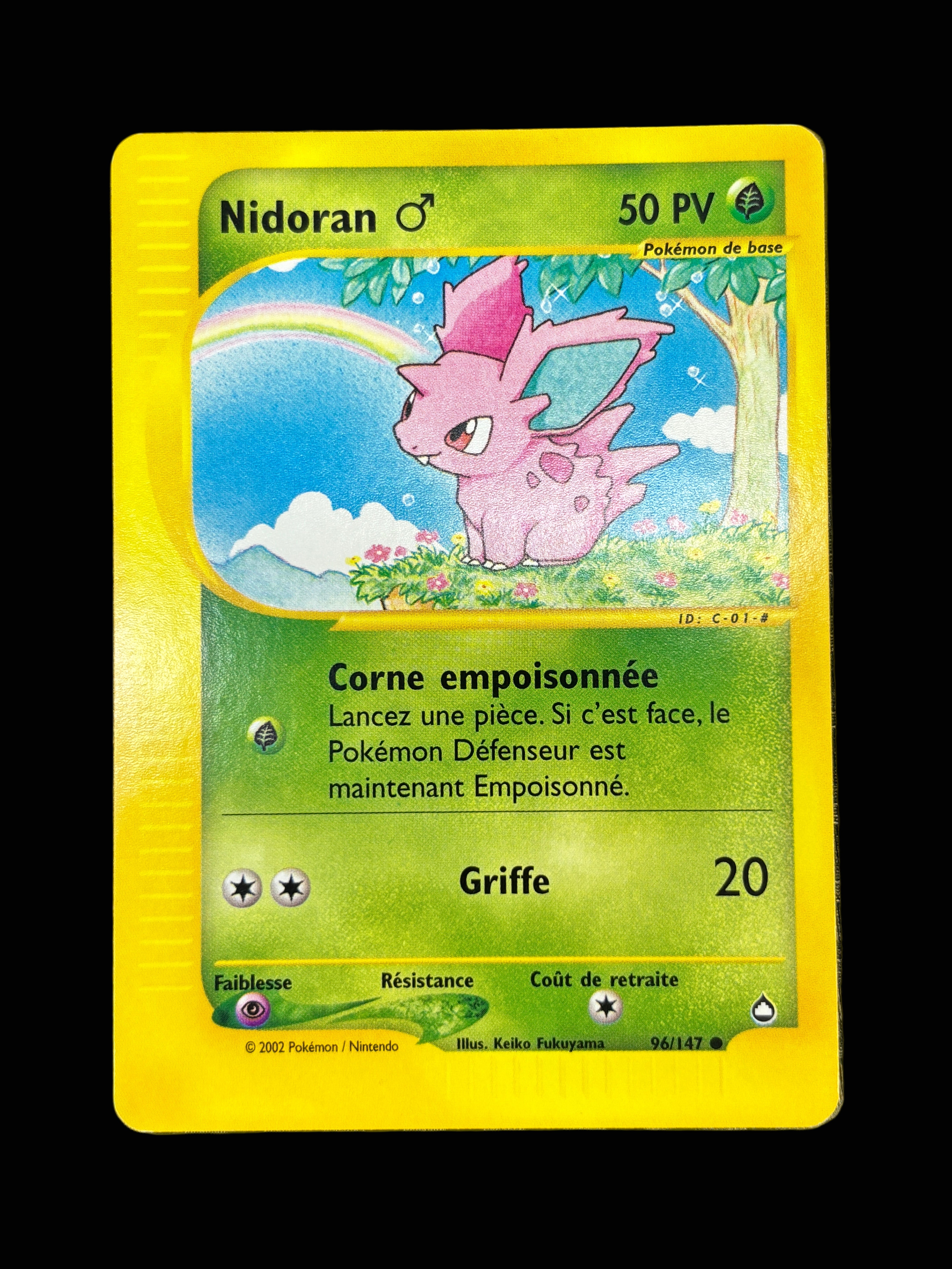 Nidoran ♂ 96/147 - Aquapolis - NM