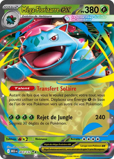 Méga-Florizarre ex 003/132 Méga-évolution