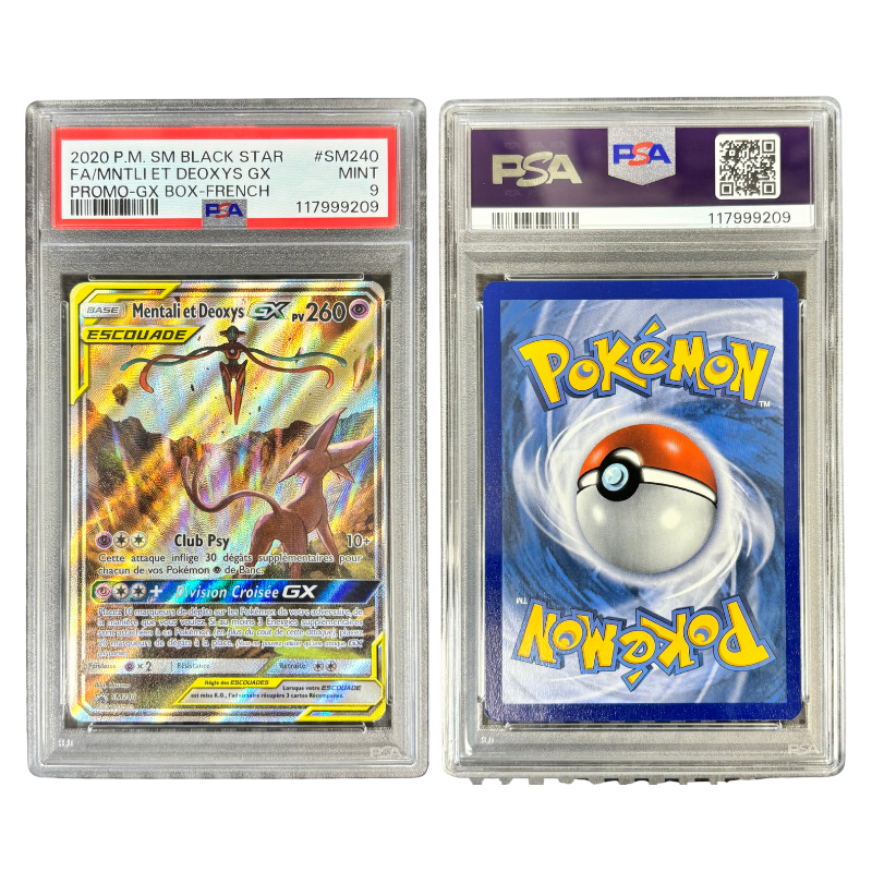 Mentali et Deoxys sm240 PSA 9