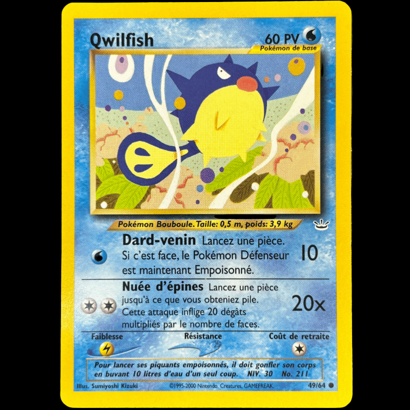 Qwilfish 49/64 - Neo Revelation - NM