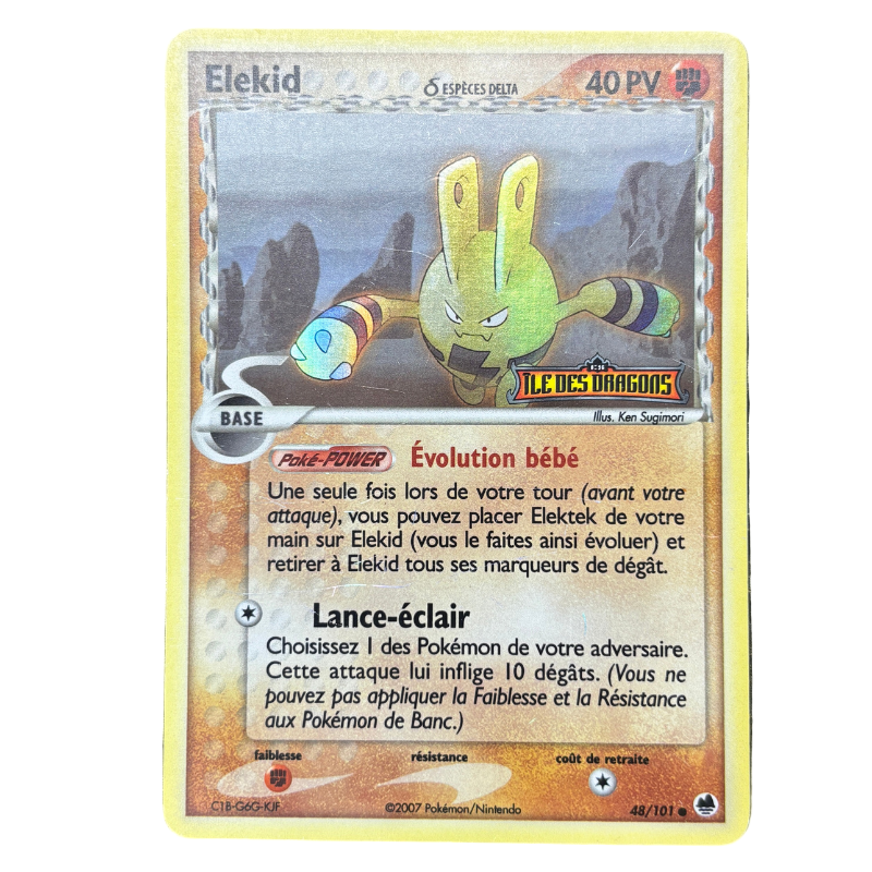 Elekid 48/101 - Île des Dragons - EXC