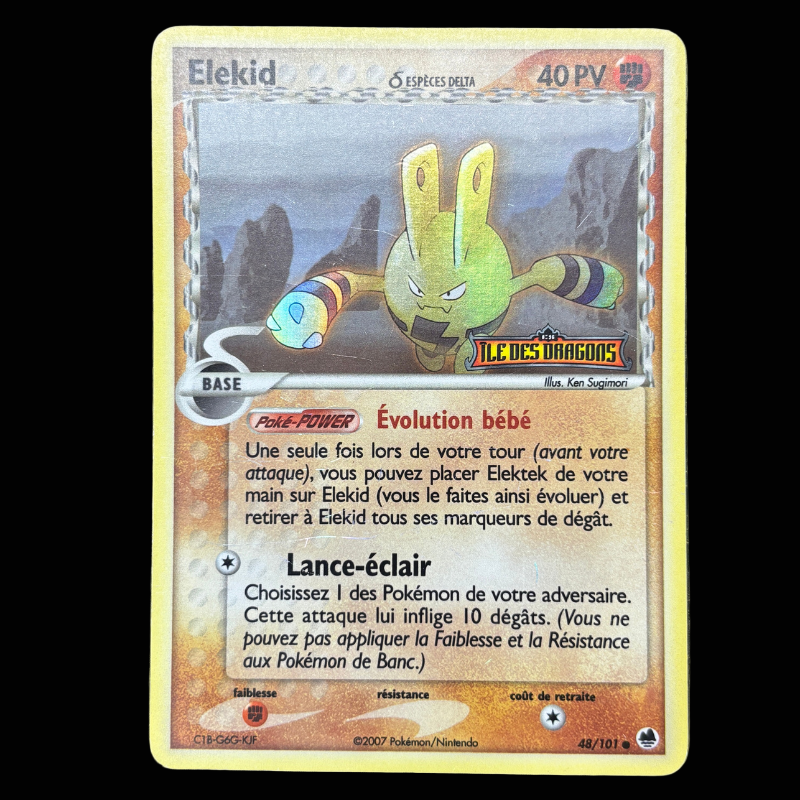 Elekid 48/101 - Île des Dragons - EXC