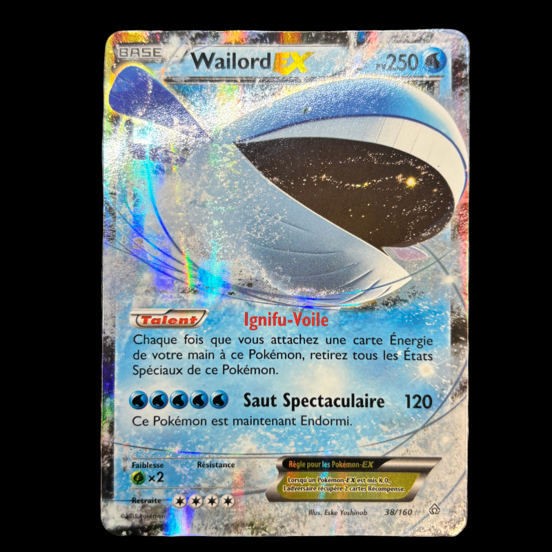 Wailord Ex 38/160 – Primo Choc - MINT