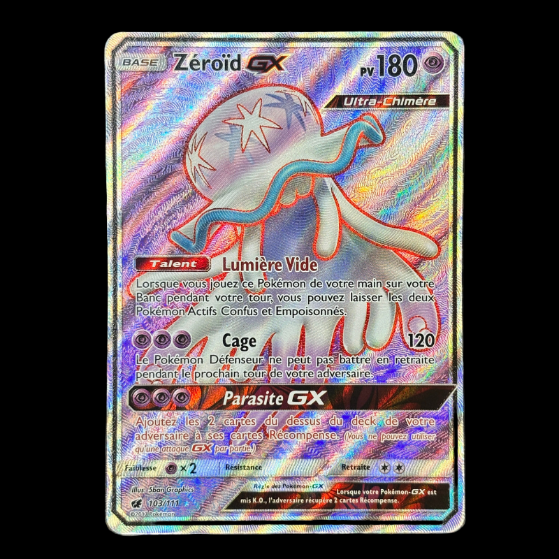 Zeroïd GX 103/111 - Invasion Carmin - MINT