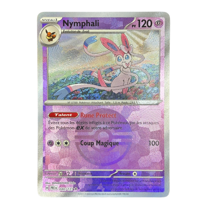 Nymphali 040/131 - Pokeball Évolution Prismatique