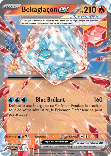 Bekaglaçon-ex 042/197 - Flamme Obsidienne