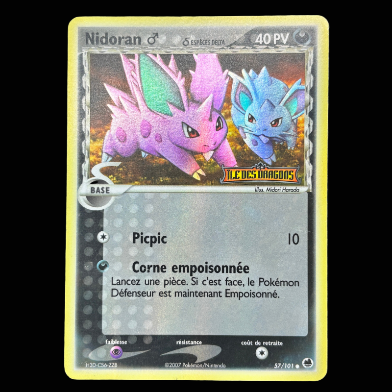 Nidoran 57/101 - Île des Dragons - EXC+