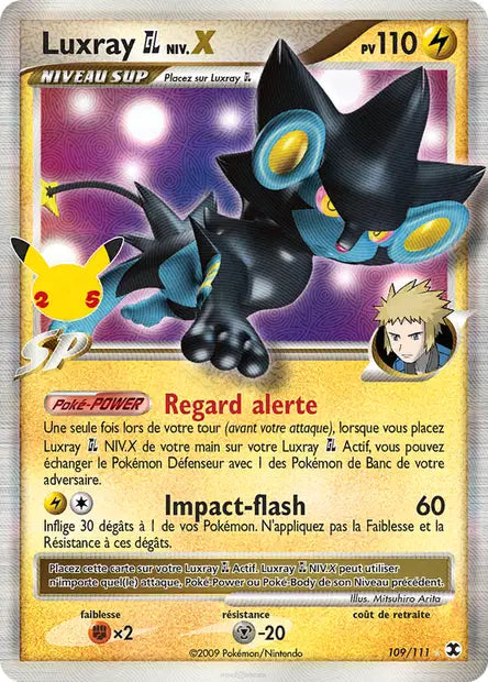 Luxray GL Niv.X 109/111 - Célébrations