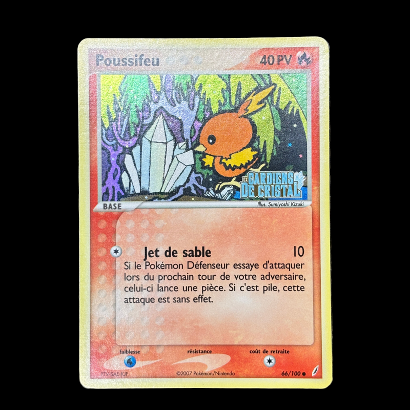 Poussifeu 66/100 - Gardiens de Cristal - EXC+