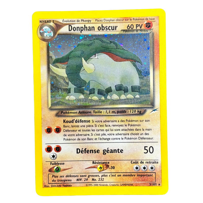 Donphan obscur 3/105 Neo destiny – NM