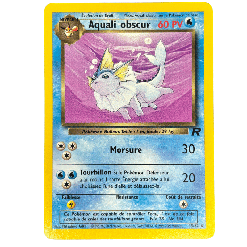Aquali obscur 45/82 - Team Rocket