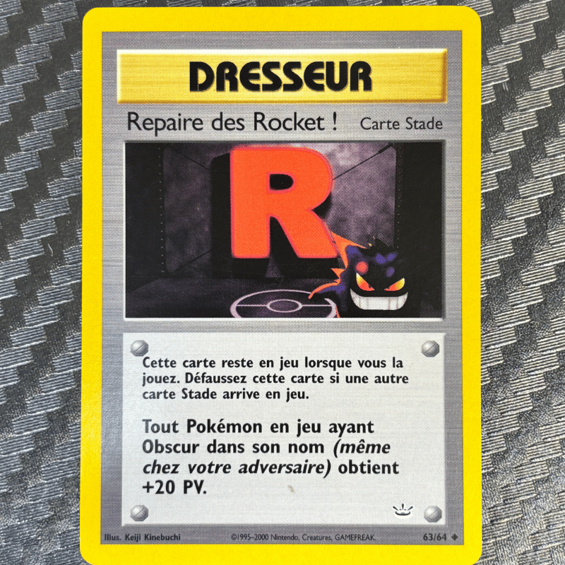 Repaire des Rocket ! 63/64 - Neo Revelation - NM