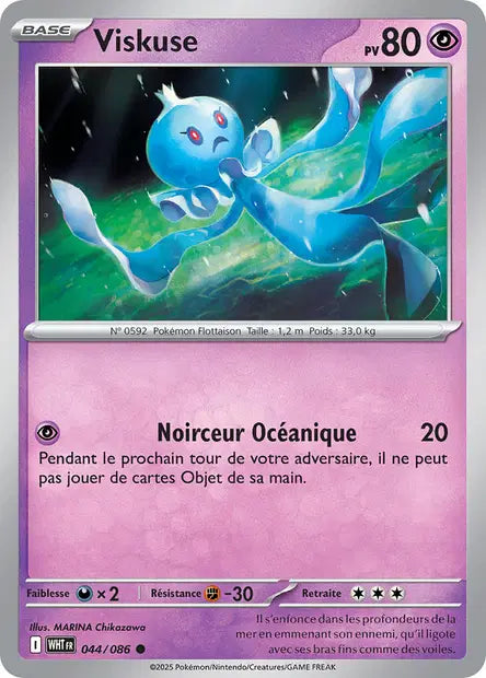 Viskuse 044/086 Pokeball- Flamme Blanche