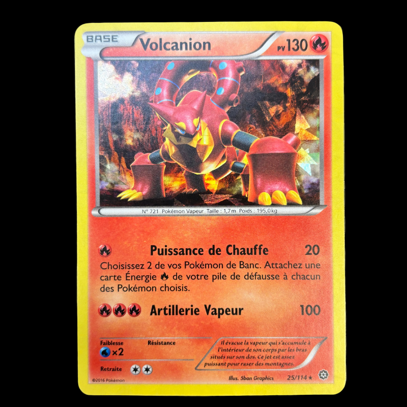 Volcanion 25/114 – Offensive Vapeur - MINT