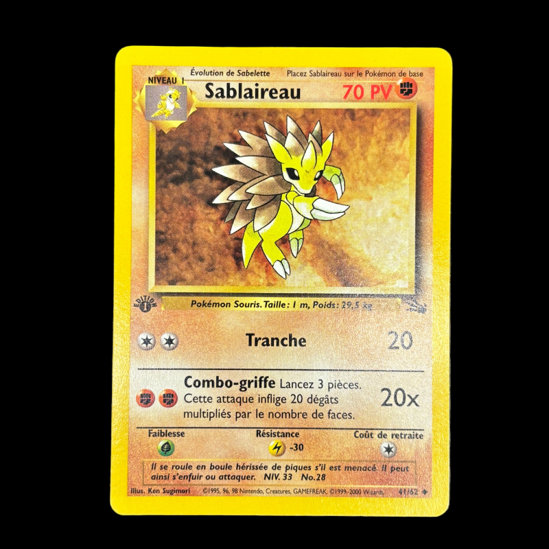 Sablaireau 41/62 ED1 - Fossile - EXC+