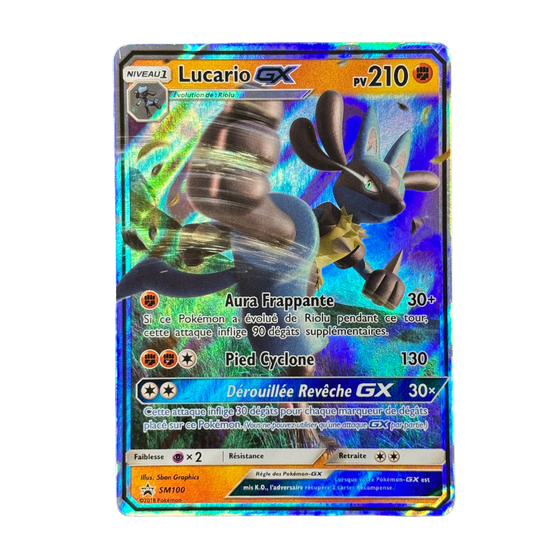 Lucario GX SM100 - Promo Soleil & Lune - EXC+