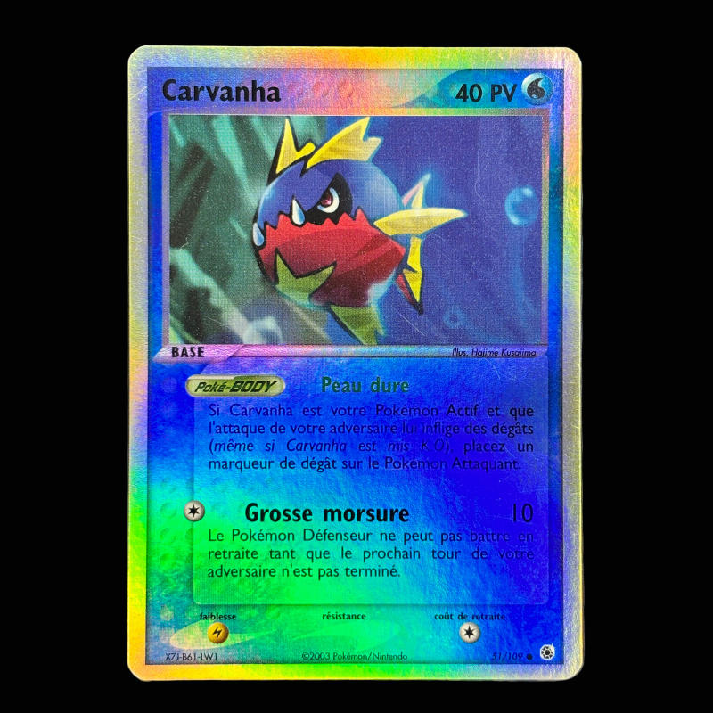 Carvanha 51/109 Rubis saphir – EXC+