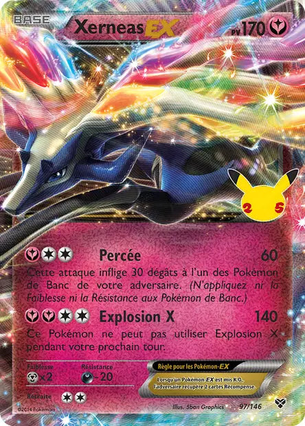 Xerneas-EX 97/146 - Célébrations