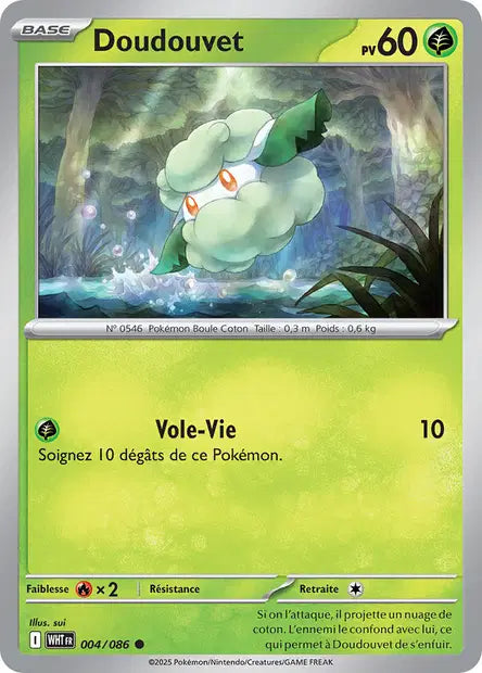 Doudouvet 004/086 Pokeball - Flamme blanche