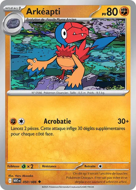 Arkeapti 050/086 Flamme Blanche – Pokeball