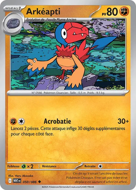 Arkeapti 050/086 Flamme Blanche – Pokeball