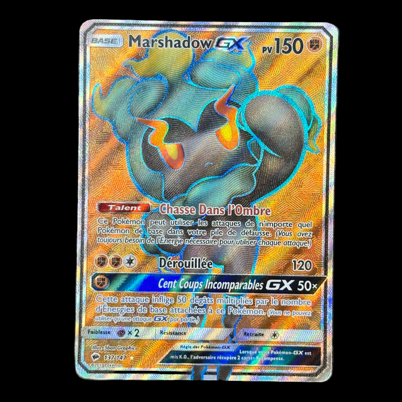 Marshadow 137/147 - Ombres Ardentes - NM