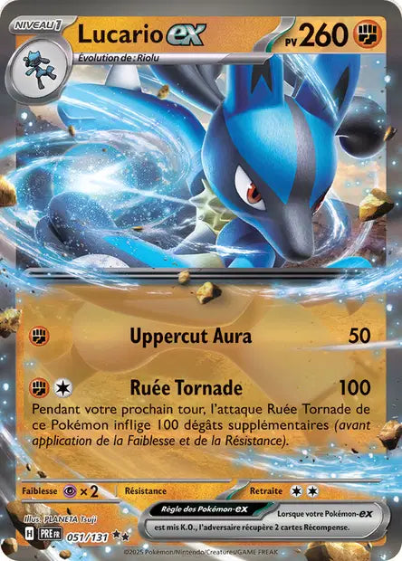 Lucario-ex 051/131 - Évolutions Prismatiques