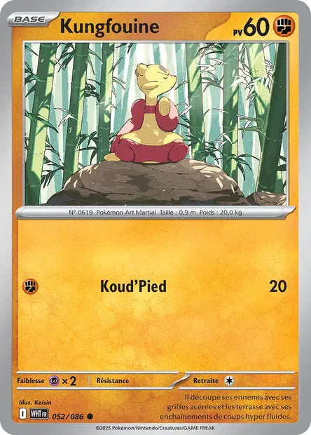 Kungfouine 052/086 Flamme Blanche - Masterball