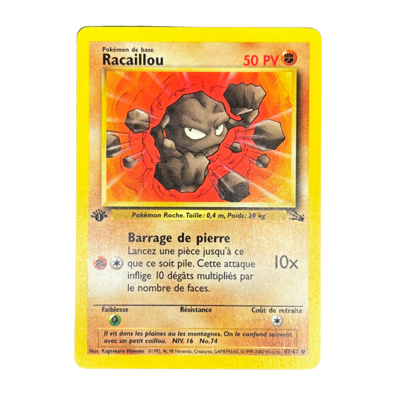 Racaillou 47/62 ED1 - Fossile - EXC+