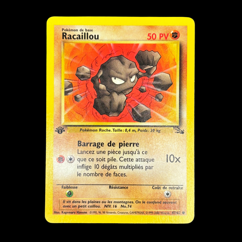 Racaillou 47/62 ED1 - Fossile - EXC+