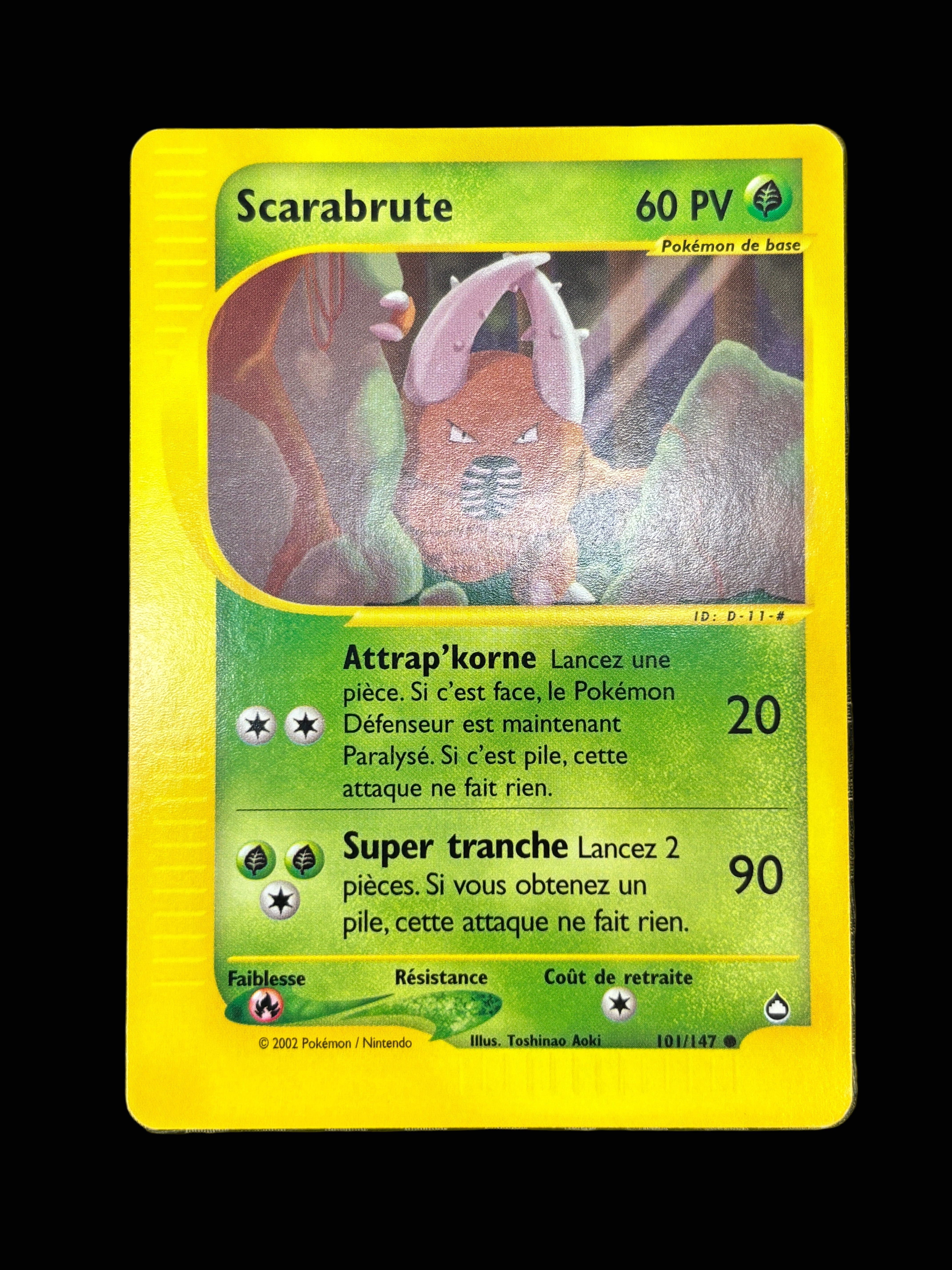 Scarabrute 101/147 - Aquapolis - NM