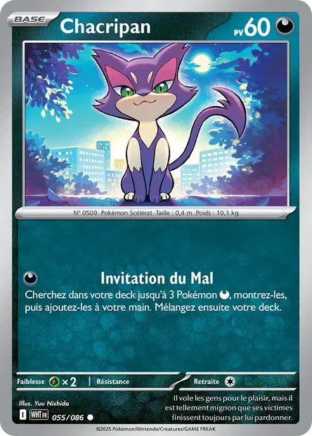 Chacripan 055/086 Flamme Blanche – Pokeball