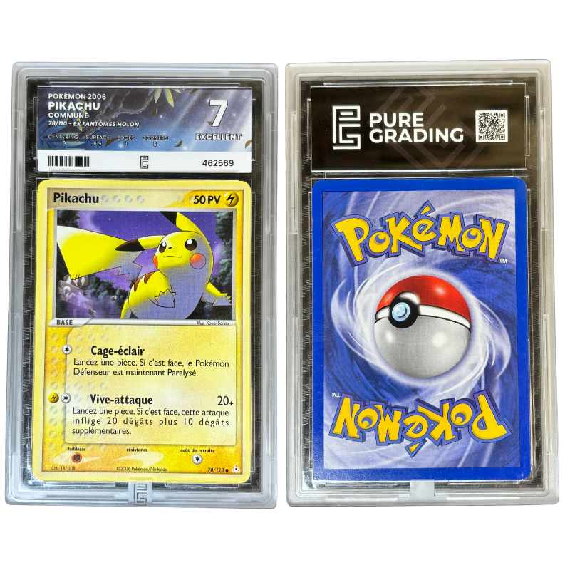 Pikachu 78/110 - Pure Grading 7