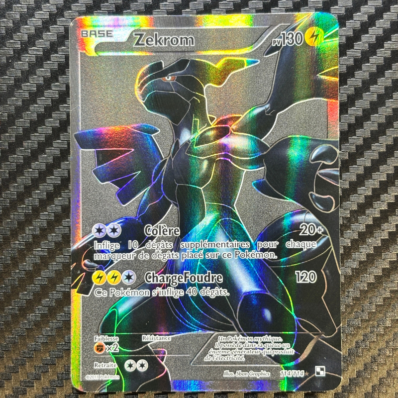 Zekrom 114/114 - Noir & Blanc