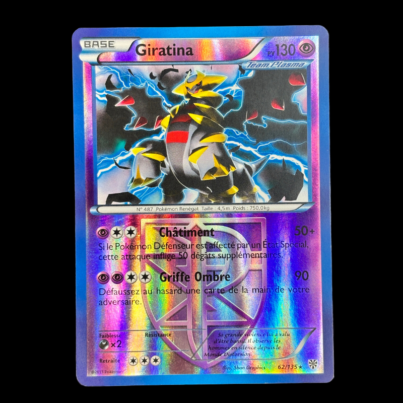 Giratina 62/135 Tempête plasma – EXC+