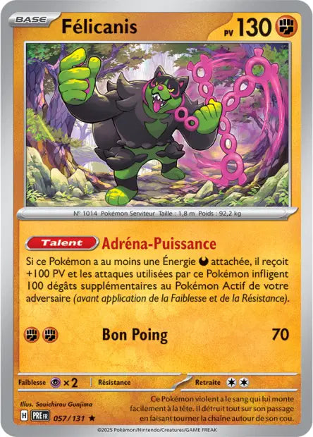 Felicanis 057/131 Evolution prismatique – Pokeball