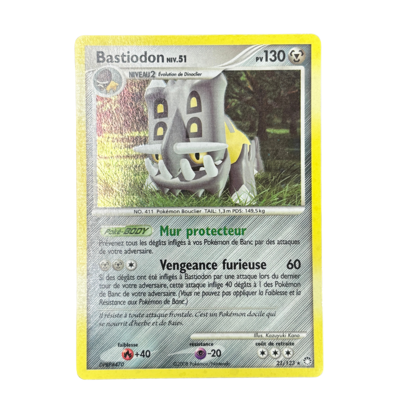 Bastiodon 21/123 - Trésors Mystérieux - NM