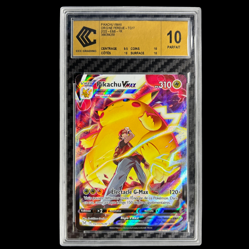 Pikachu Vmax TG17/TG30 – CCC 10 Gold label