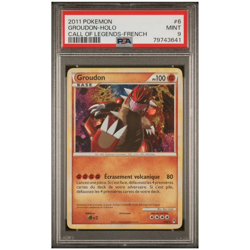 Groudon 6/95 - PSA 9