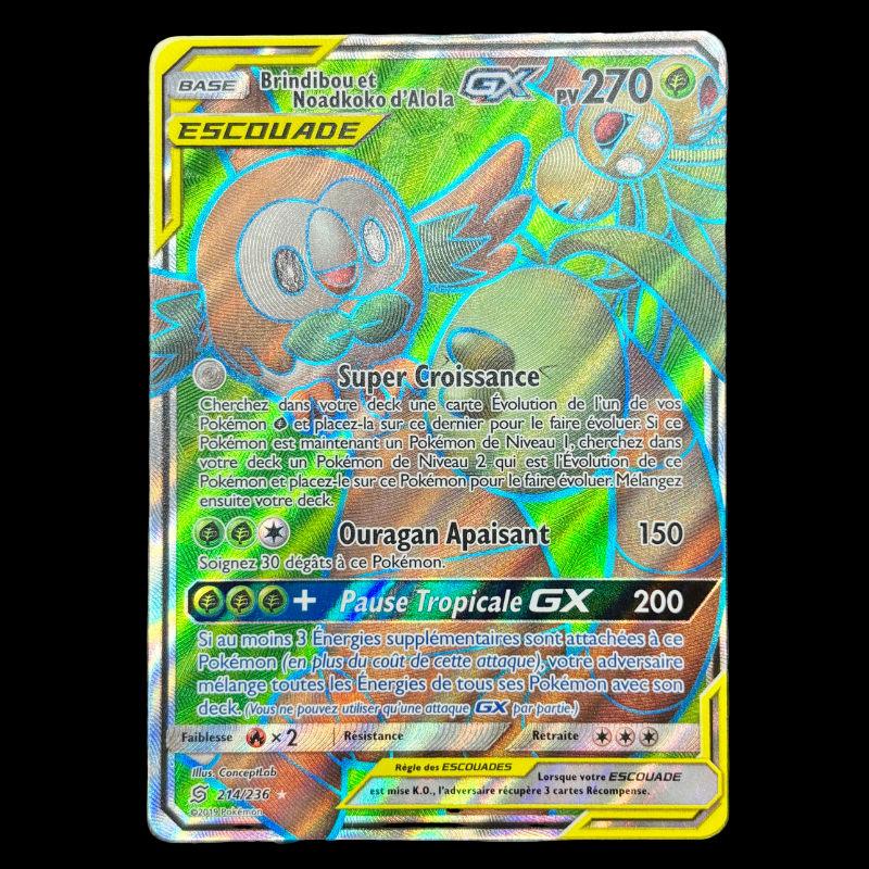 Brindibou et Noadkoko d’Alola GX 214/236 - Harmonie des Esprits - EXC+