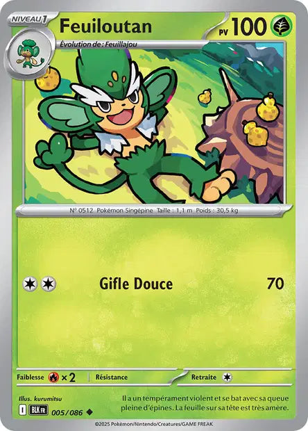 Feuilloutan 005/086 Foudre Noire – Masterball