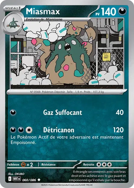 Miasmax 060/086 – Pokeball – Flamme blanche